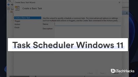 How to Create Task Using Windows 11 Task Scheduler