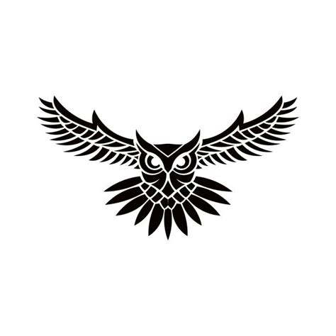 Owl Logo Vector Illustration Emblem Design On White Free Logo Design Template | Diseño de ...