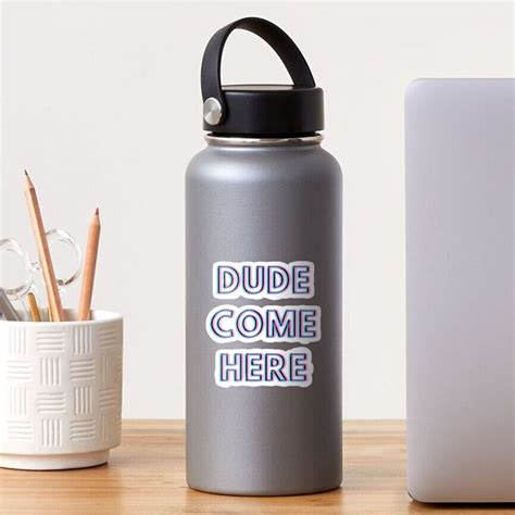 "Dude come here Rosa tik tok merch" Sticker for Sale by Noras-Designs | Redbubble