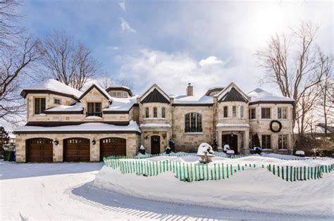 $6.25 Million Waterfront Stone Mansion In Montreal, Canada | Mansions ...