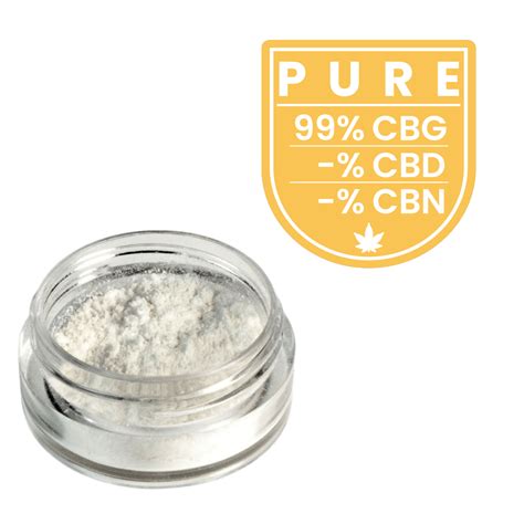 Pure 99% CBG Crystals (1gr) | Dutch Cannabis Extracts