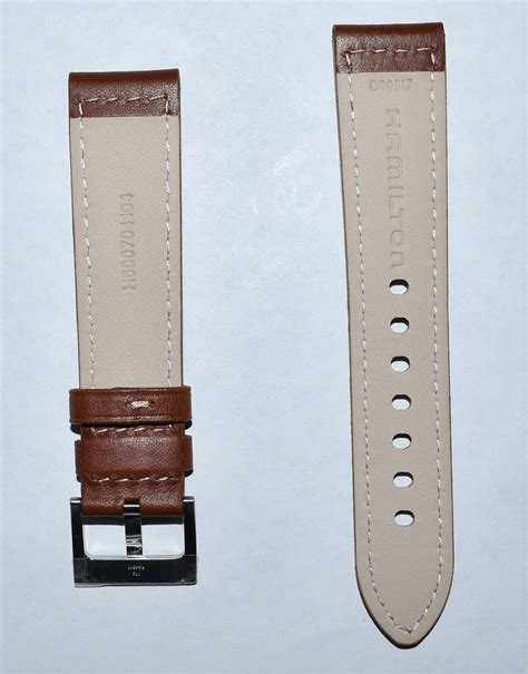 Hamilton Khaki Field 20mm Brown Leather Watch Band – WATCHBAND EXPERT