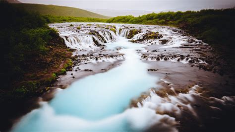 Bruarfoss Waterfall in Iceland 4K 5K Wallpapers | HD Wallpapers | ID #27195