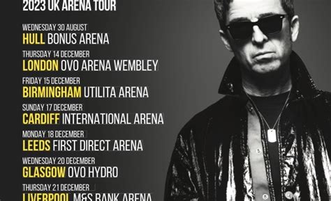 Noel Gallagher’s High Flying Birds Announce 2023 UK Arena Tour | mxdwn ...