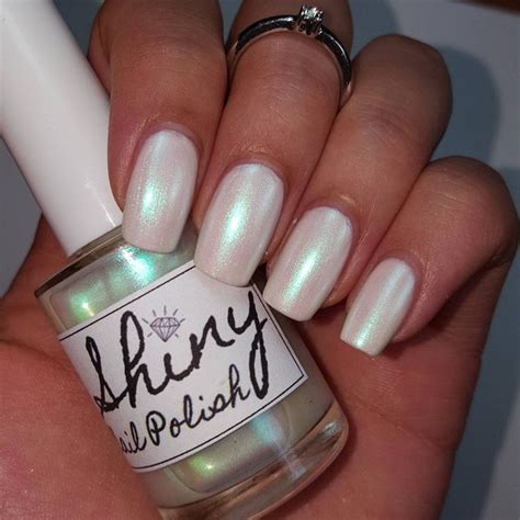 #whitenails in 2020 | Iridescent nail polish, Irridescent nails, Nail polish colors