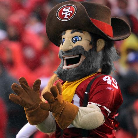 Tried to modify the 49er mascot to be a more accurate representation of ...