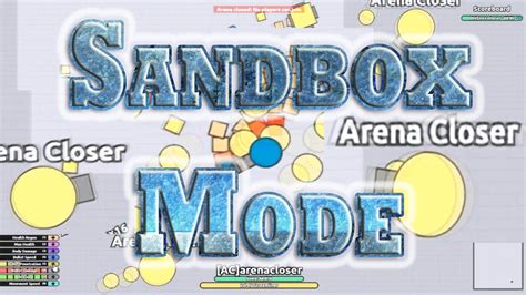 DIEP.IO NEW SANDBOX GAMEMODE! / God Mode vs Arena Closers / vs Bosses