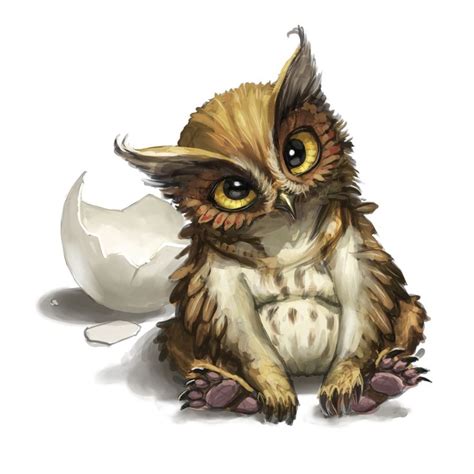 "Baby Owlbear" My boss created the stats for this creature when playing ...