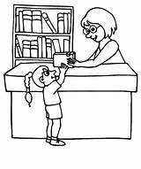 Library Coloring Pages At GetColoringscom  Free Printable Colorings sketch template
