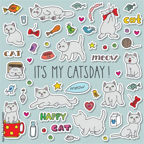 Meow Cat Stickers | informacionpublica.svet.gob.gt