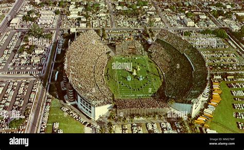 Orange Bowl Stadium. Miami. 1960 Stock Photo - Alamy