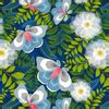 Night moth pollinators - Spoonflower