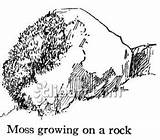 Moss Coloring Page Pages sketch template