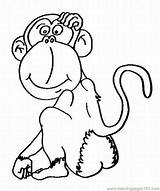 Cartoon Monkeys Coloring Pages  Home sketch template