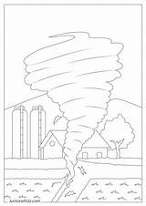 Tornado Coloring Pages With Book 10 Printable PDFs sketch template