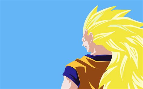 Download Super Saiyan 3 Goku Anime Dragon Ball Z 4k Ultra HD Wallpaper by Massimiliano Princiotta