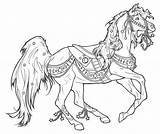 Carousel Horse Coloring Pages To Print  Home sketch template
