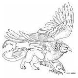 Griffin Coloring Pages By sugarpoultry  Free Printable sketch template