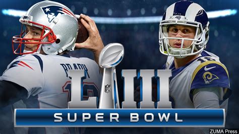 New England Patriots Vs Los Angeles Rams Super Bowl 2019 Live