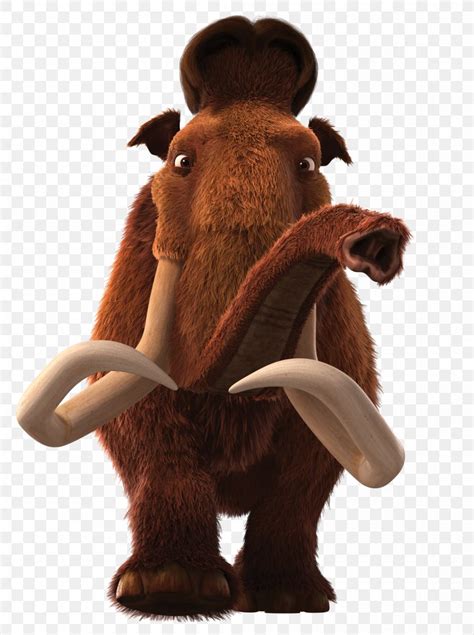 Manfred Sid Scrat Woolly Mammoth Ice Age, PNG, 2000x2682px, Manfred, African Elephant, Cattle ...