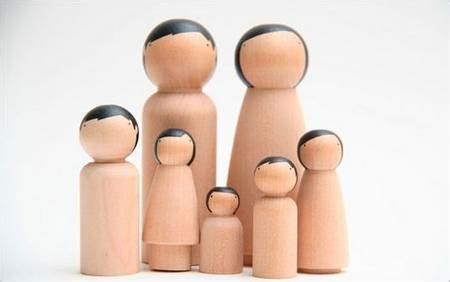 DIY Wooden Doll Kit: Paint Your Own Dolls | Gadgetsin
