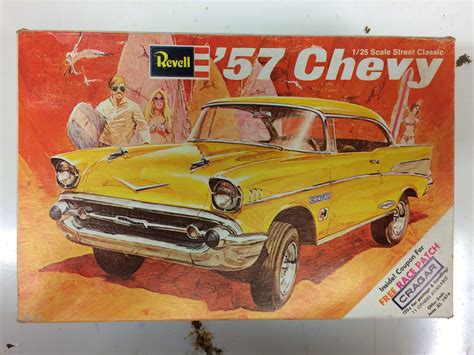 '57 Chevy model kit Revell | Model cars kits, Plastic model cars, Revell model cars