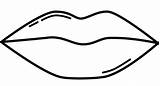 Lip coloring page  Free Printable Coloring Pages sketch template