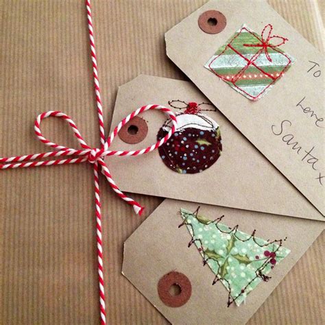 Embroidered Christmas gift tags | Christmas gift tags, Christmas applique, Christmas crafty