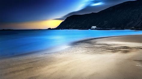 Night At Beach 4k Wallpapers - Wallpaper Cave