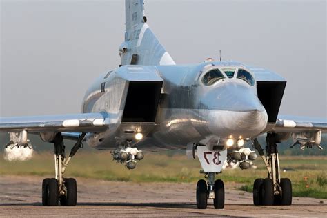 Watch: Russian Tu-22M3 long-range bombers land in Syria for first time as country’s air force ...