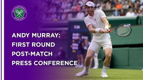 Andy Murray First Round Press Conference | Wimbledon 2021 - YouTube