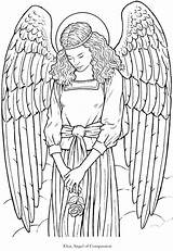 Angel Printable Coloring Pages & coloring book sketch template