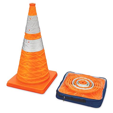 Collapsible Traffic Cones, Lighted Safety Cones in Stock - ULINE