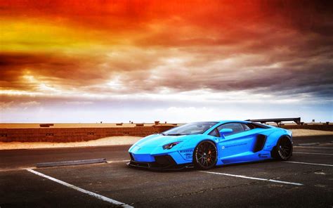 Sky Blue Lamborghini Wallpapers - Top Free Sky Blue Lamborghini Backgrounds - WallpaperAccess