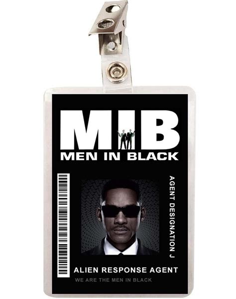 MIB Men In Black Agent J ID Badge | Funky Toys