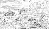 Trench Warfare Ww1 Easy Drawings Sketch Coloring Page sketch template