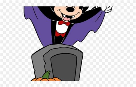 Vampire Clipart - Mickey Mouse Halloween Clipart - Png Download (#180735) - PinClipart