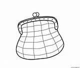 Fashion Bag Young Lady Coloring page Printable sketch template