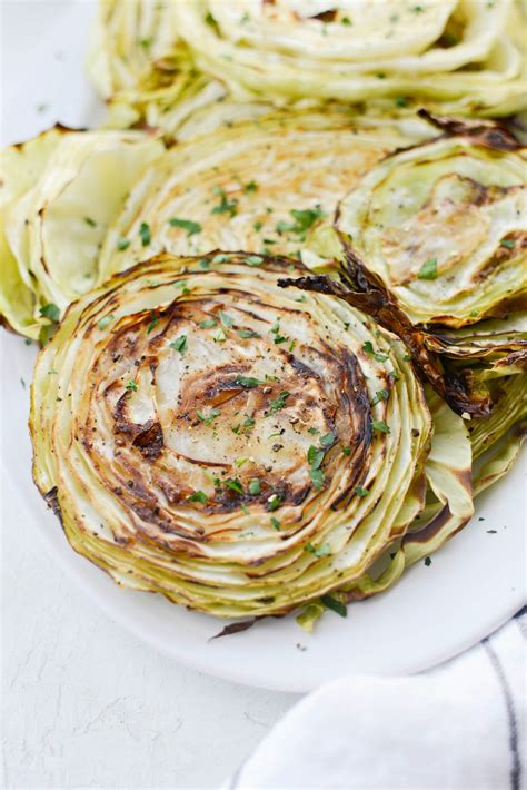 Roasted Cabbage Steaks - Simply Scratch