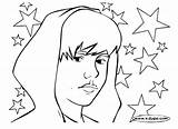 Justin Bieber Coloring Page  AllFreeKidsCraftscom sketch template