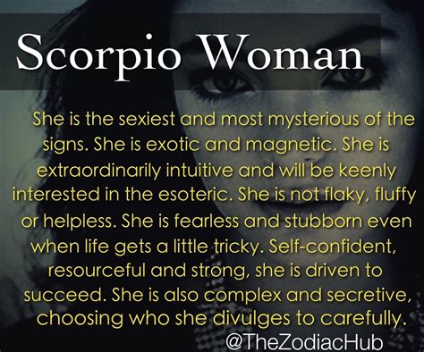 MonBar — thezodiachub: The Scorpio Woman