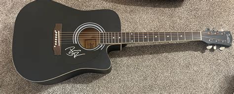 Jelly Roll Signed Black Acoustic Guitar - Etsy