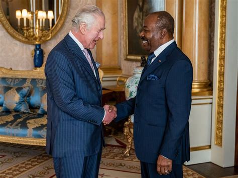 King welcomes President of Gabon amid Commonwealth entry celebrations ...