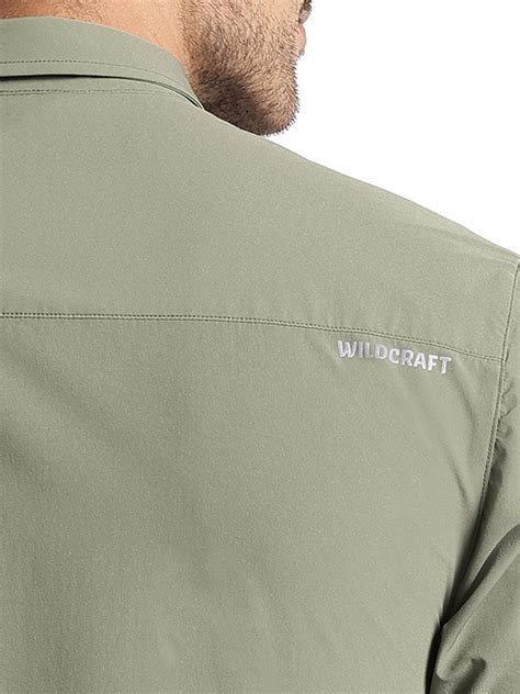 Men 2 Pockets Hiking Shirt - Green