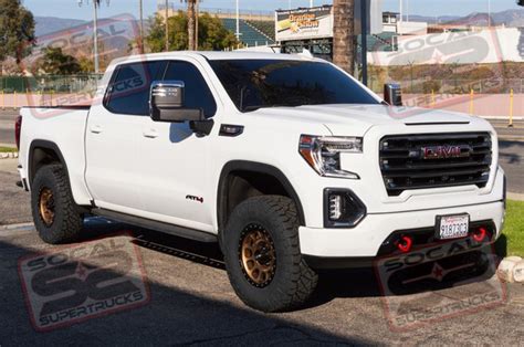 2021 GMC Sierra 1500 AT4 - Leveled +1" Front / -1" Rear - SoCal SuperTrucks