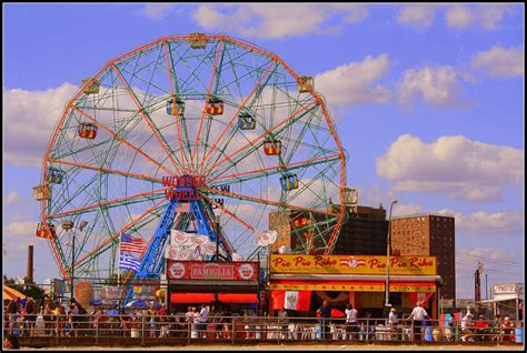 Coney Island Wonder Wheel Photograph by Dora Sofia Caputo Photographic ...