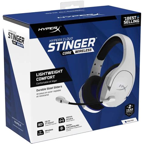 HyperX Cloud Stinger Core Wireless Gaming Headset - PS5, PS4, PC ...