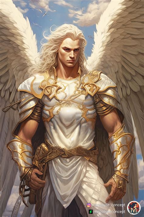 Male Aasimar Portrait by MegabyteConcept on DeviantArt