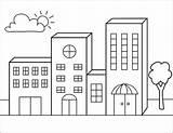 Enjoy Free And Printable Buildings Coloring Pages For Kids sketch template