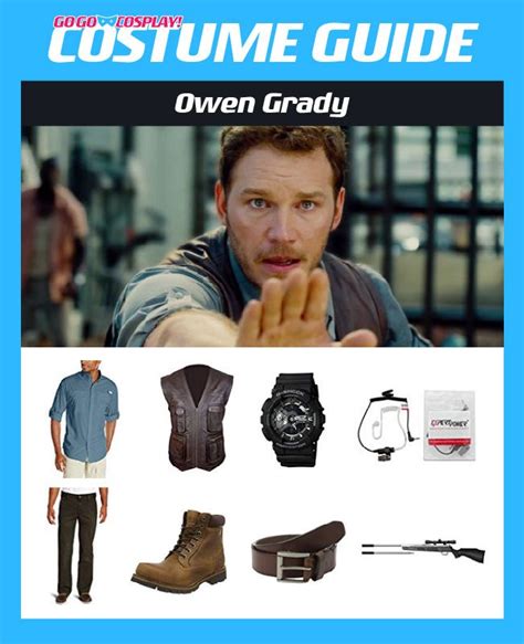 Owen Grady Costume from Jurassic World - DIY Cosplay Guide | Owen grady ...